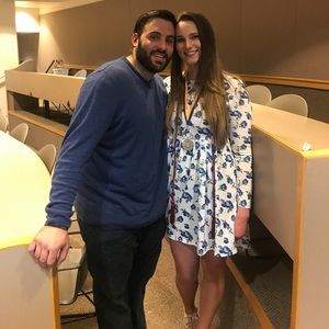 Long sleeve floral dress